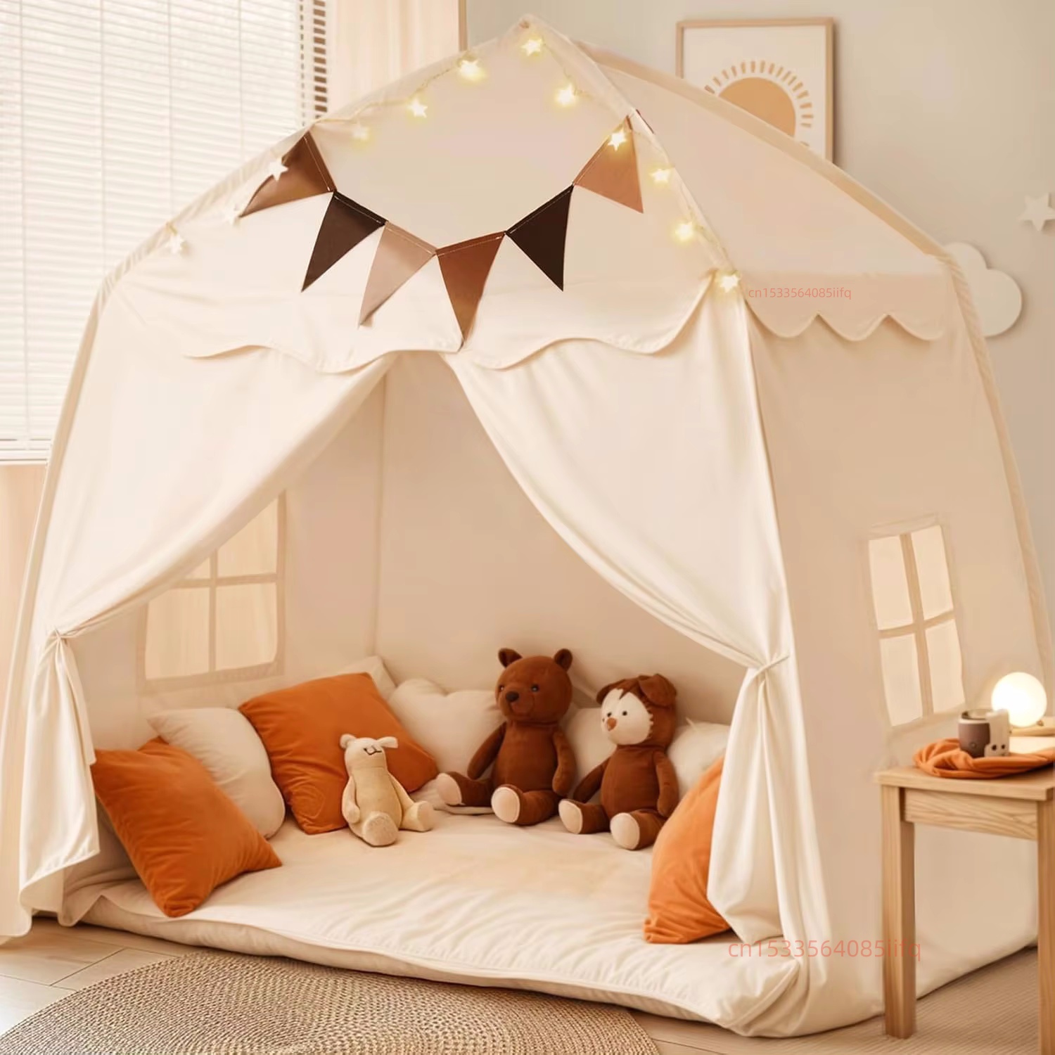 Kid Tent Foldable Indoor Outdo - Baby Nursery Boy recension och pris