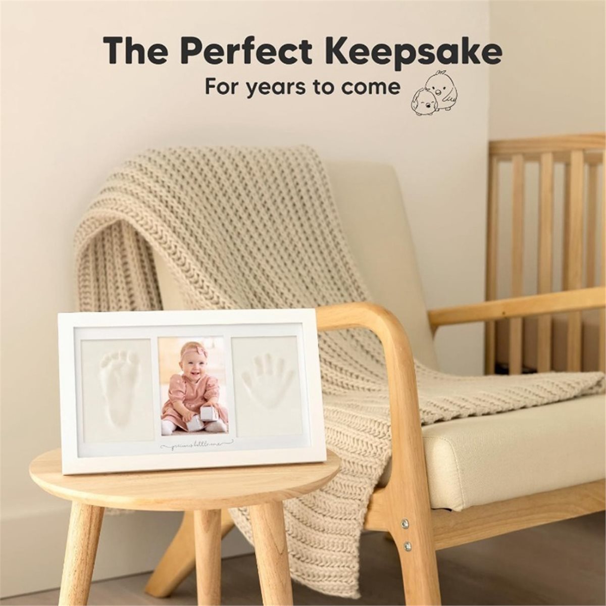 ABFW Baby Handprint & Footprin - Baby Nursery Frames recension och pris