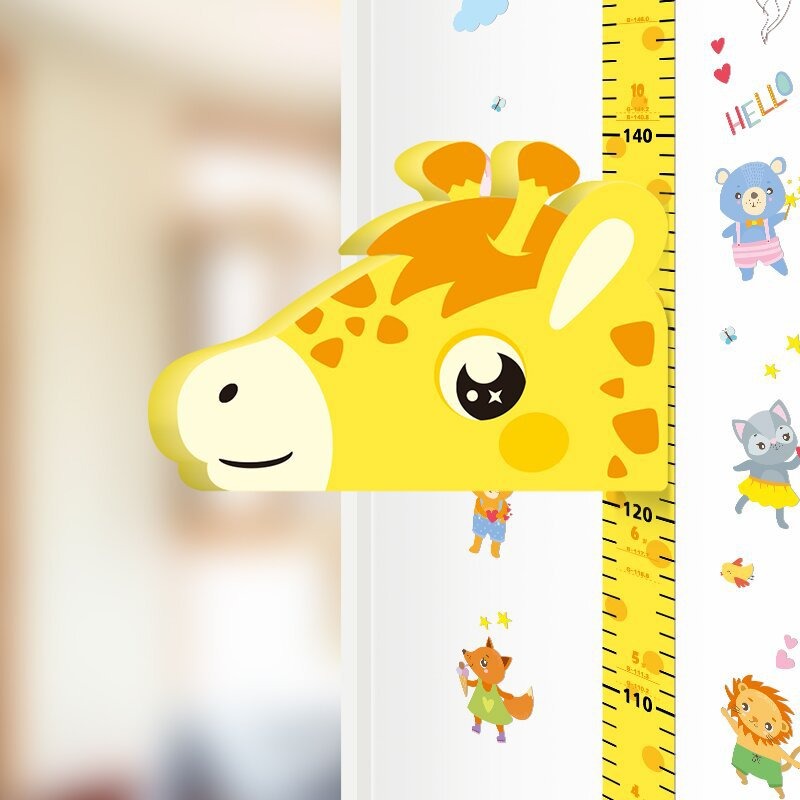 Ruler Giraffe 3d Height Sticke - Baby Girl Nursery Quotes recension och pris