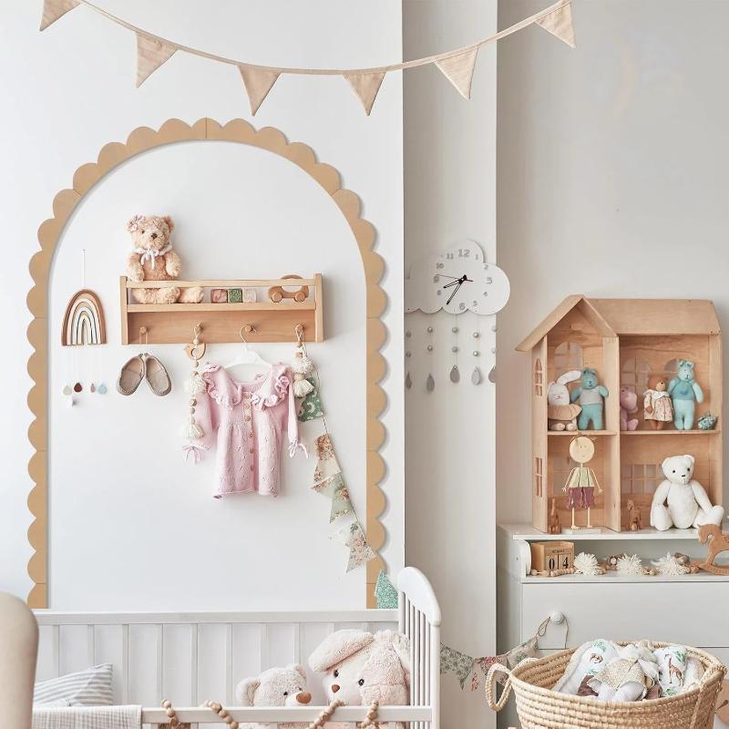 [New] Wood Wall Arch Decor DIY - Baby Nursery Frames recension och pris