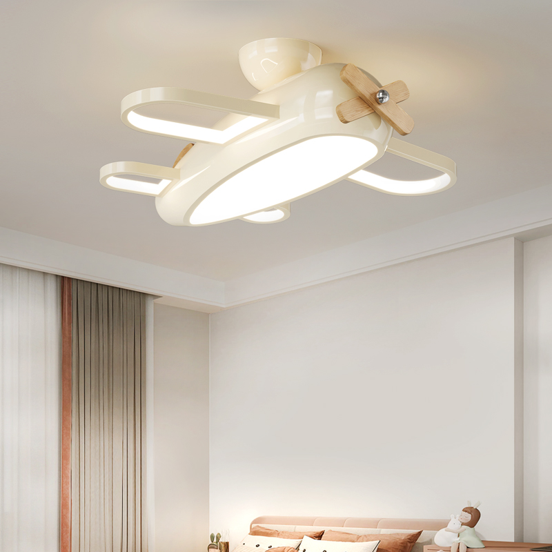 Cartoon Airplane Chandelier Ce - Baby Nursery Light Fixture recension och pris