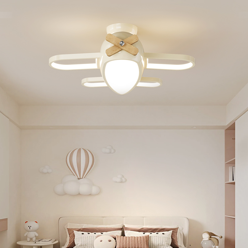 Cartoon Airplane Chandelier Ce - Baby Nursery Light Fixture recension och pris