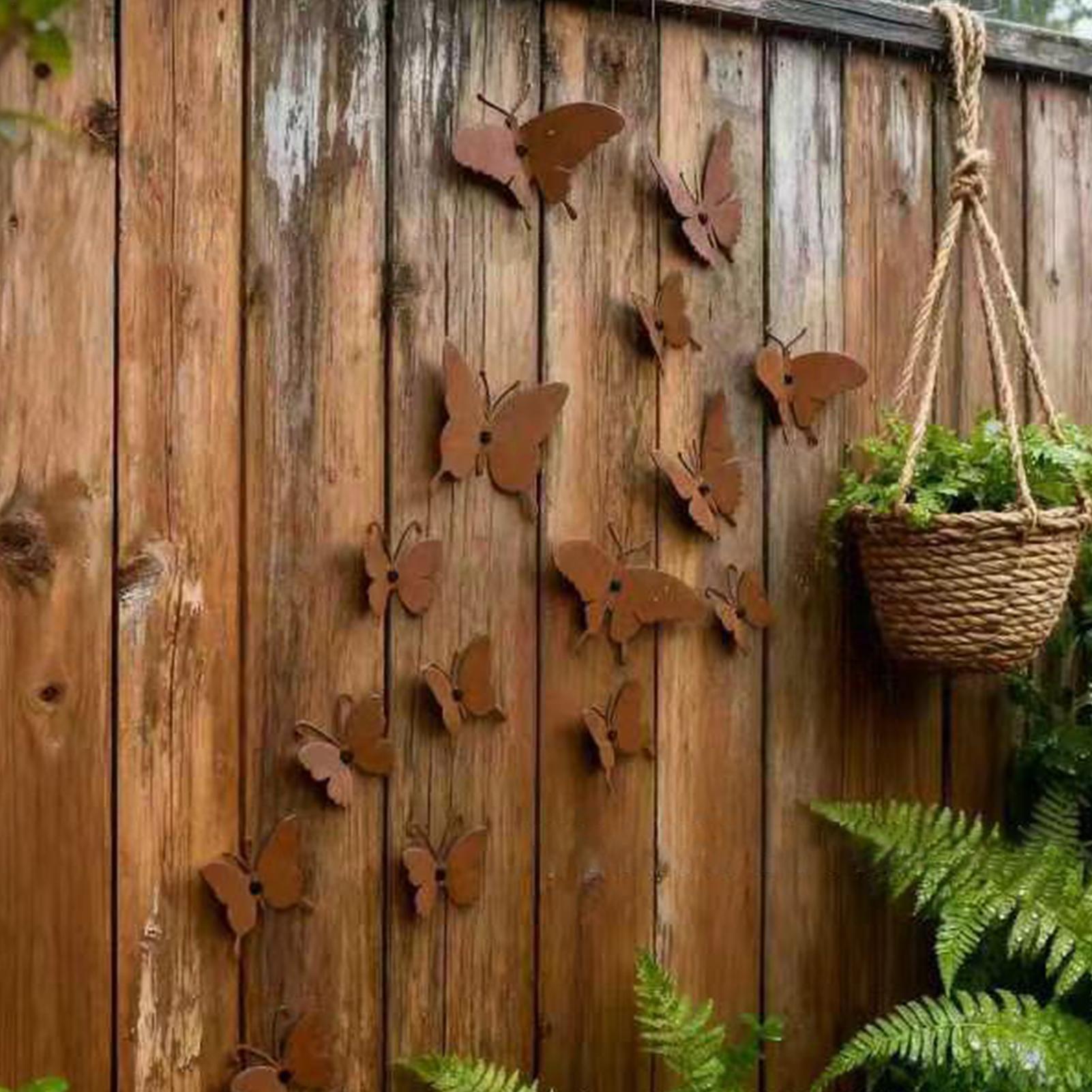 Metal Butterfly Wall Decor 15  - Baby Nursery Decor Girl recension och pris