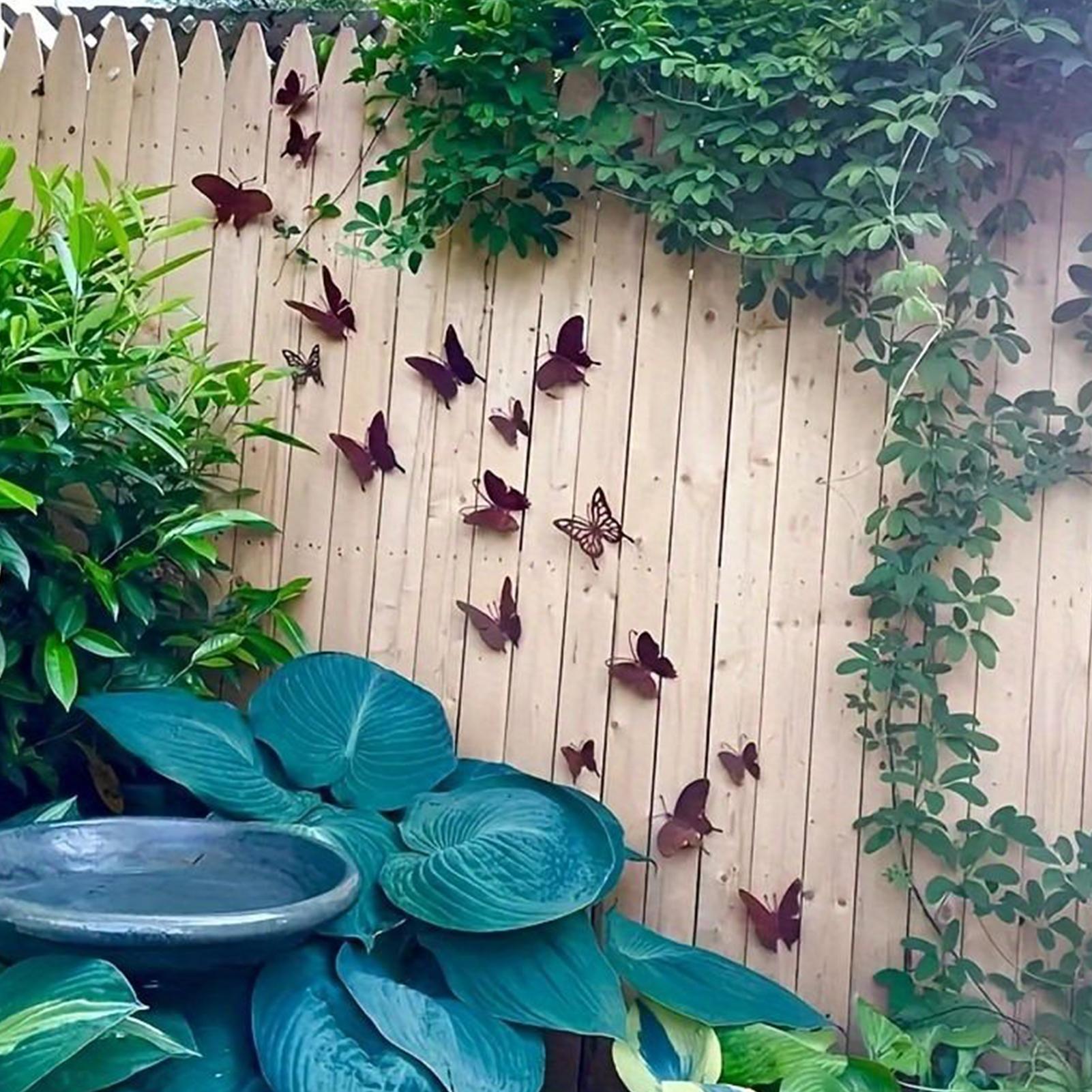 Metal Butterfly Wall Decor 15  - Baby Nursery Decor Girl recension och pris