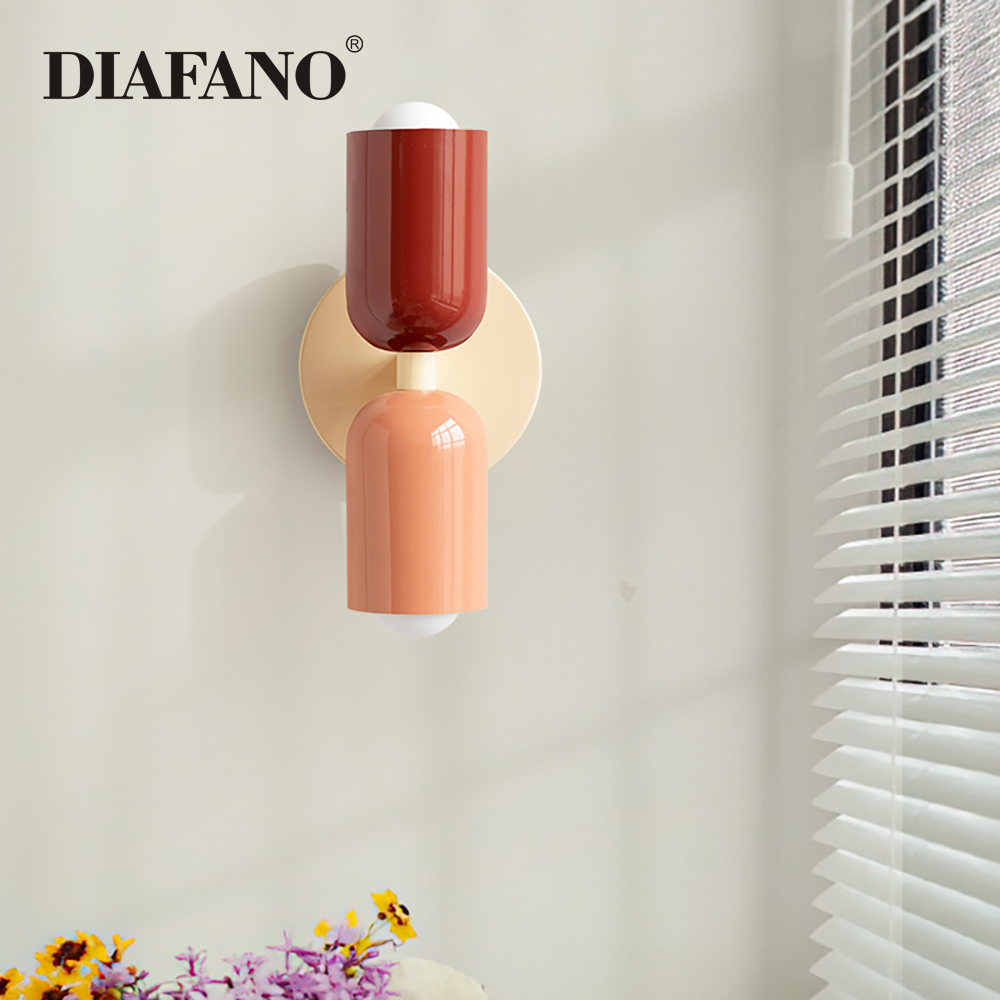Nordic Wall Lamp Colorfully Do - Baby Nursery Wall Lights recension och pris