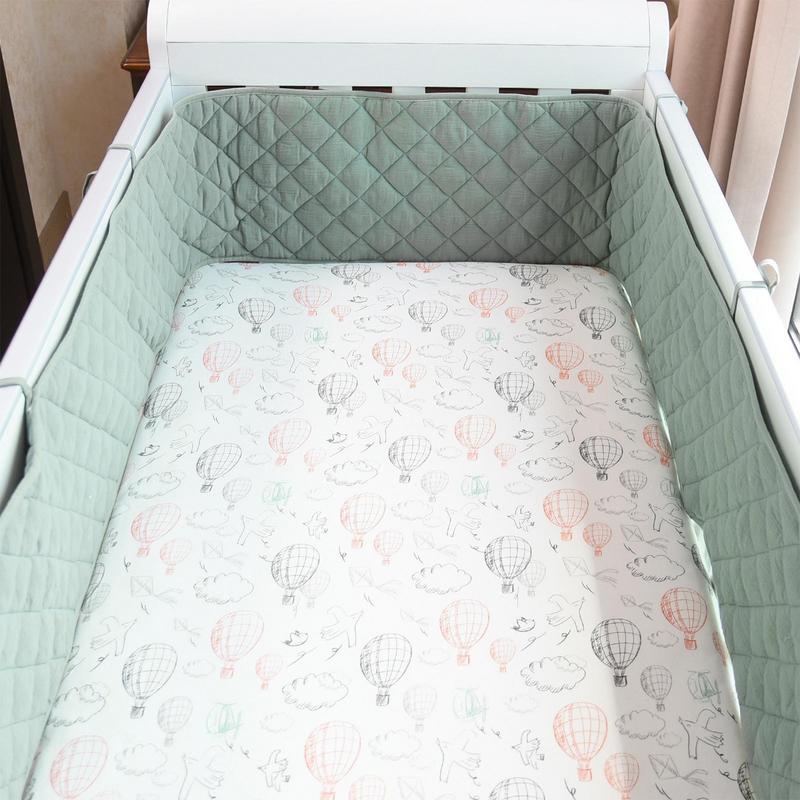 Bumper for Baby Bed Fence Cot  - Baby Nursery Decor Girl recension och pris