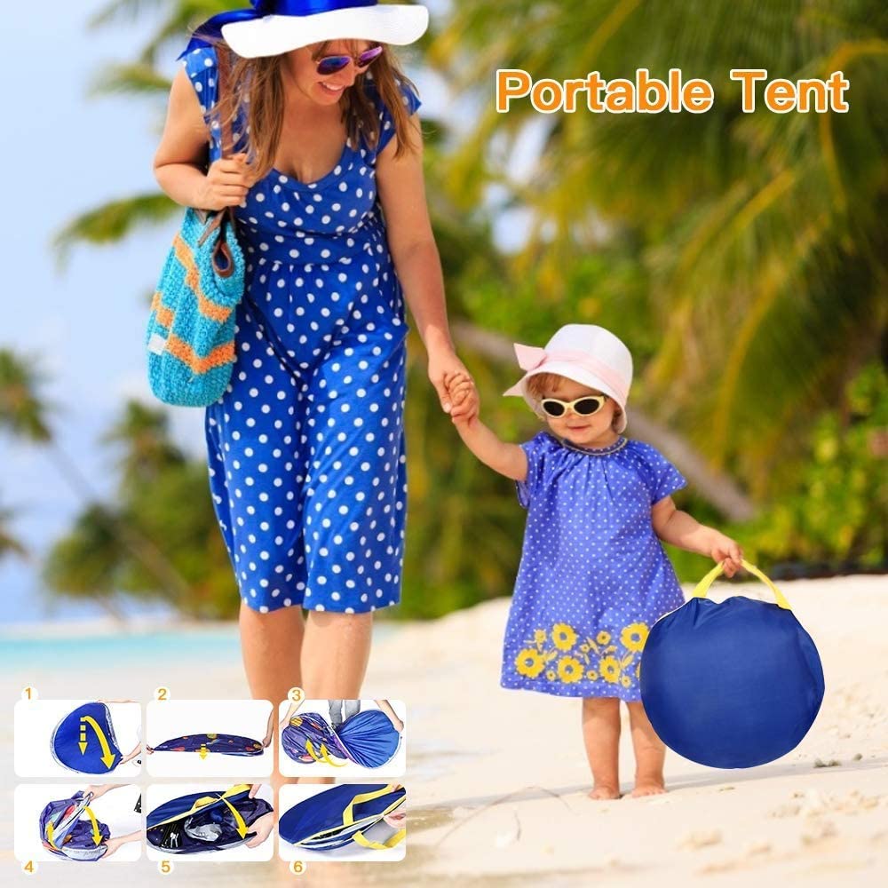 Rocket Ship Kids Tent Pop Up P - Baby Nursery Boy recension och pris