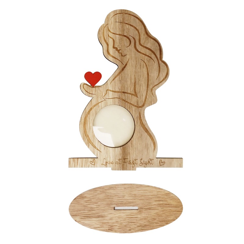 Personalized Baby Photo Wooden - Baby Nursery Frames recension och pris