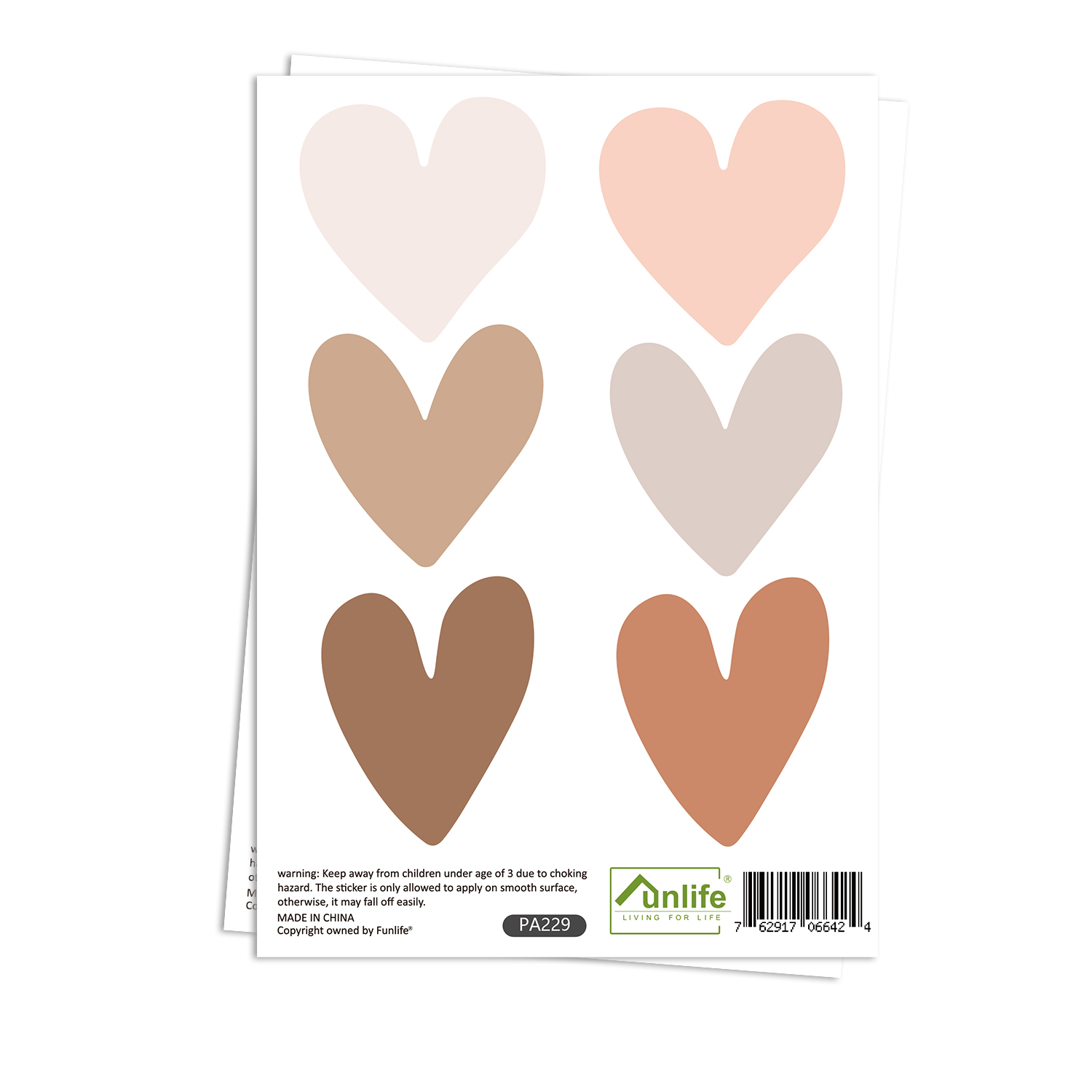 Boho Hearts Creative Wall Stic - Baby Nursery Decor Girl recension och pris